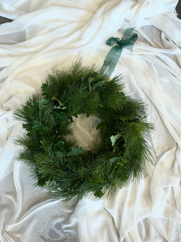 Fresh Christmas Wreath -  The Grinch