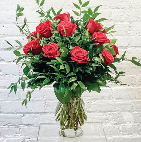 The Classic Red Rose Bouquet